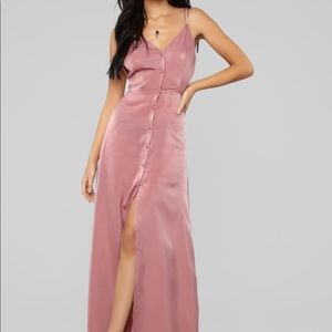 🛍Satin maxi dress